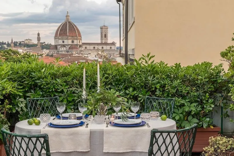Luxury Penthouse Accademia Apartment Florence